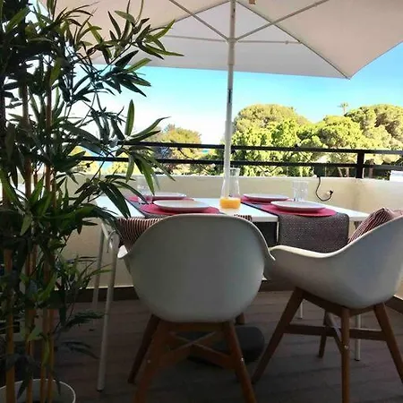 Apartmán Modern With Great Sea View, Near The Beach, With Ac And Pools Albufeira